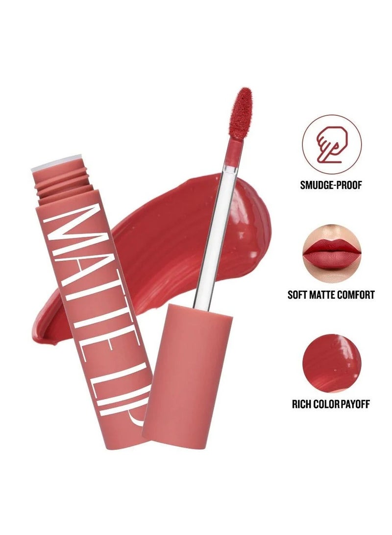 كاركتر أحمر شفاه كاركتر ميلتز مطفي – لون شاي الخوخ (CRM008) - Image 1